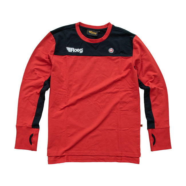 Roeg Ricky Jersey Midnight Red - FREE UK Shipping, FREE 365 Day Returns | Moto Central