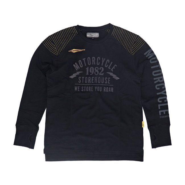 Motorcycle Storehouse Vintage Jersey Black