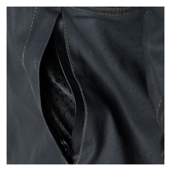 ByCity Belfast Waxed Jacket Black