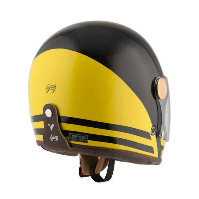 ByCity Roadster II Helmet Yellow / Black - FREE UK Shipping, FREE 365 Day Returns | Moto Central