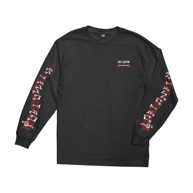 Loser Machine Music Man Long Sleeves T-Shirt Black