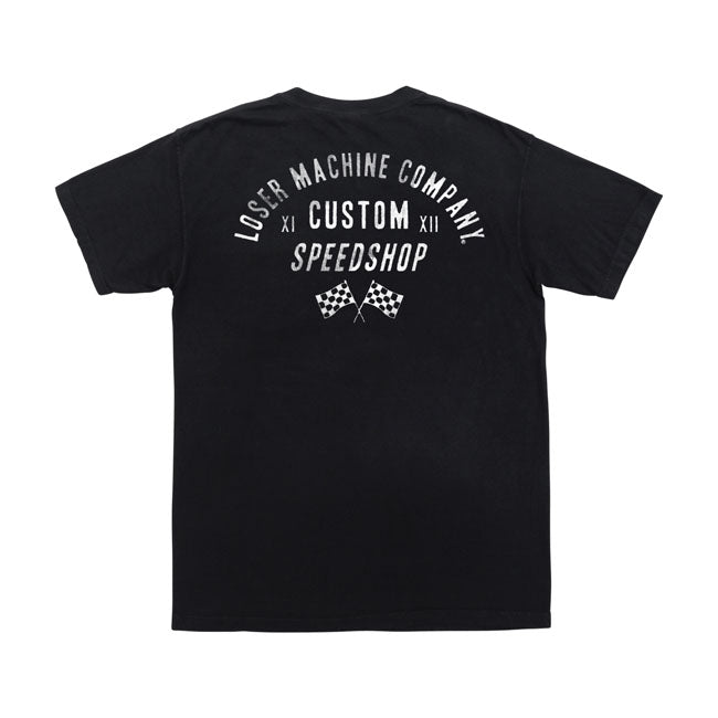 Loser Machine Speed Shop T-Shirt Black