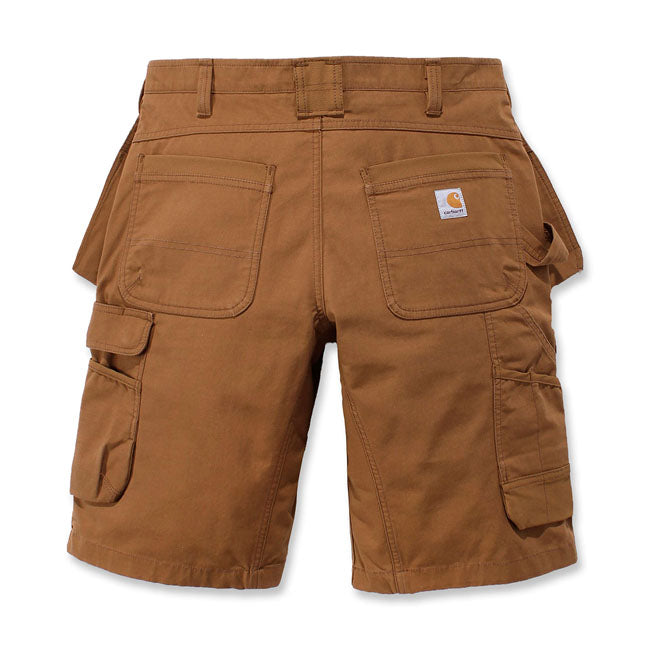 Carhartt Rugged Flex Cargo Work Shorts Carhartt Brown - FREE UK Shipping, FREE 365 Day Returns | Moto Central