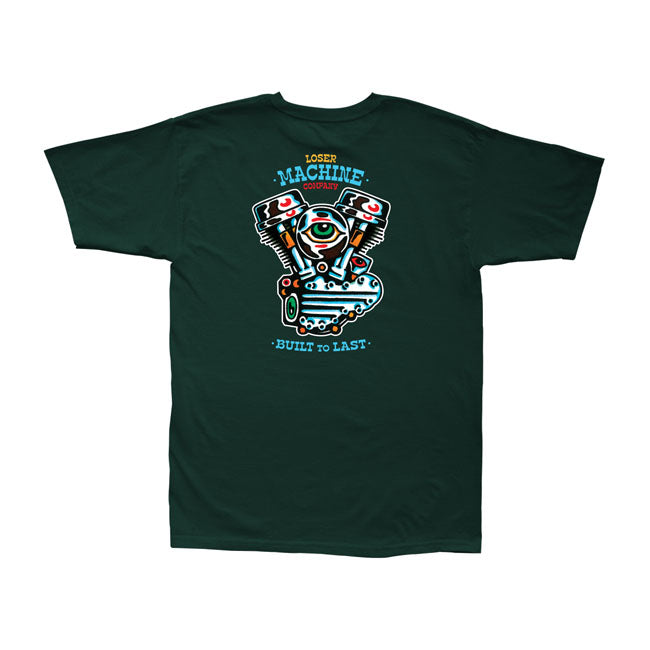 Loser Machine Panhead Totem T-Shirt Forest Green