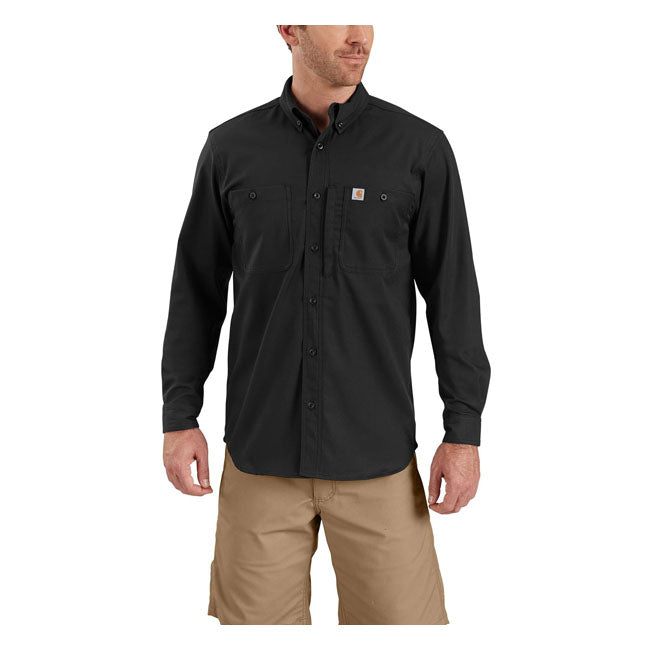 Carhartt Professional Workshirt Black - FREE UK Shipping, FREE 365 Day Returns | Moto Central