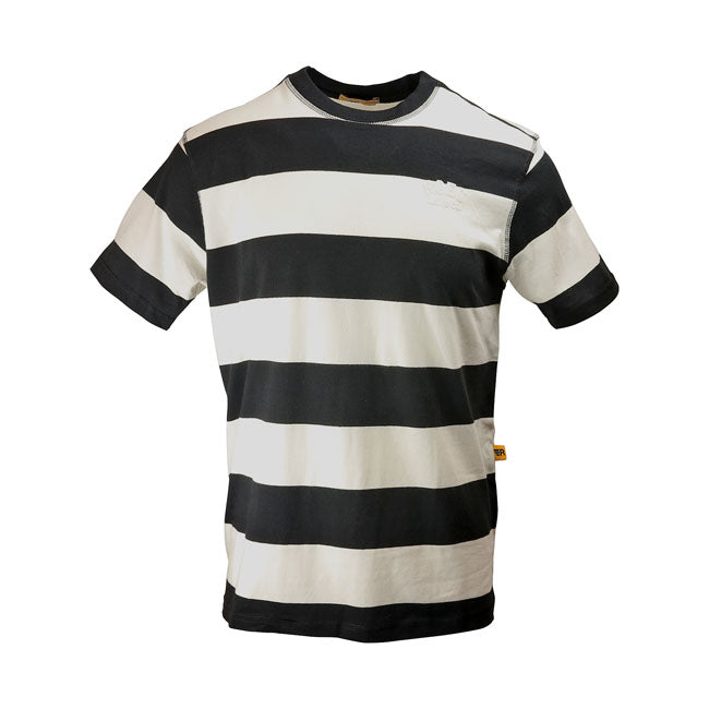 Roeg Cody Striped T-Shirt Black / White