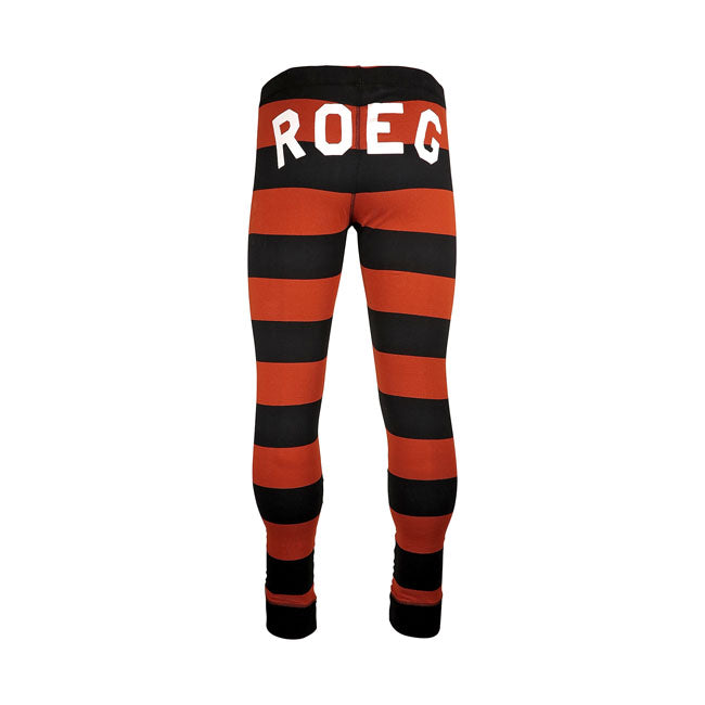 Roeg Long John Striped Trouser Black / Orange