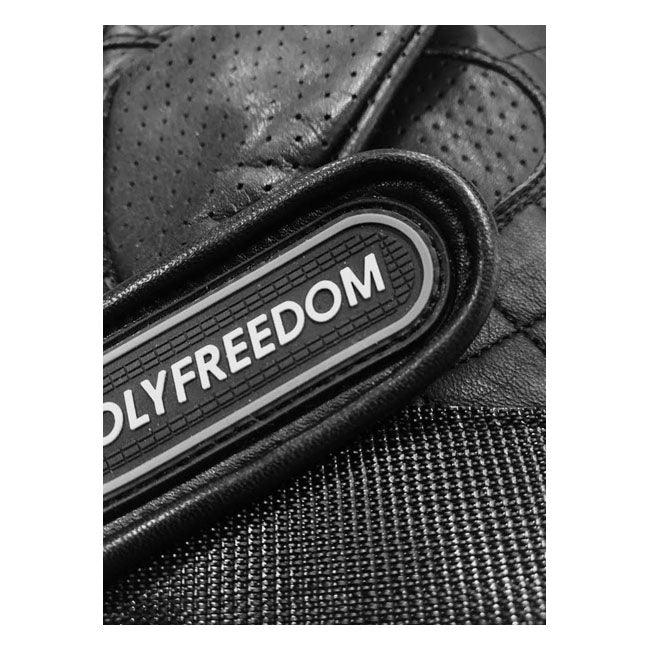 Holy Freedom Bullit Grey Gloves Black / Grey  - FREE UK Delivery - Moto Central