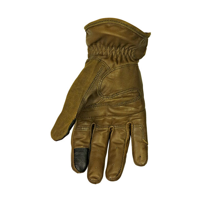 Roland Sands Design Truman Textile Gloves Ranger / Tobacco - FREE UK Shipping, FREE 365 Day Returns | Moto Central