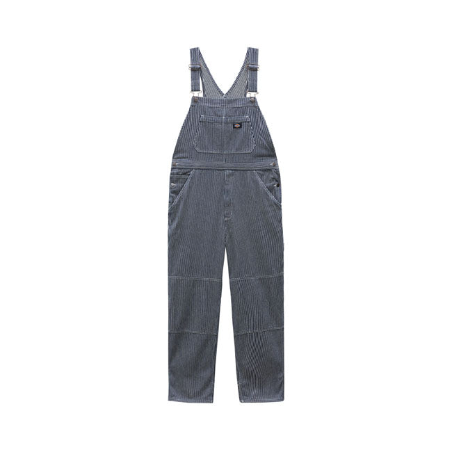 Dickies Oronoco Bib Overall Hickory Stripe - FREE UK Shipping, FREE 365 Day Returns | Moto Central