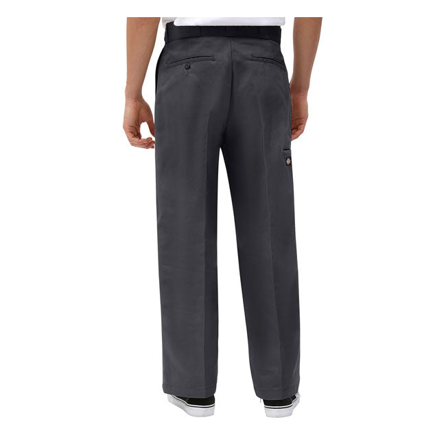 Dickies Double Knee Trouser Charcoal Grey - FREE UK Shipping, FREE 365 Day Returns | Moto Central