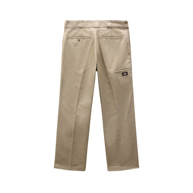 Dickies Double Knee Trouser Khaki - FREE UK Shipping, FREE 365 Day Returns | Moto Central