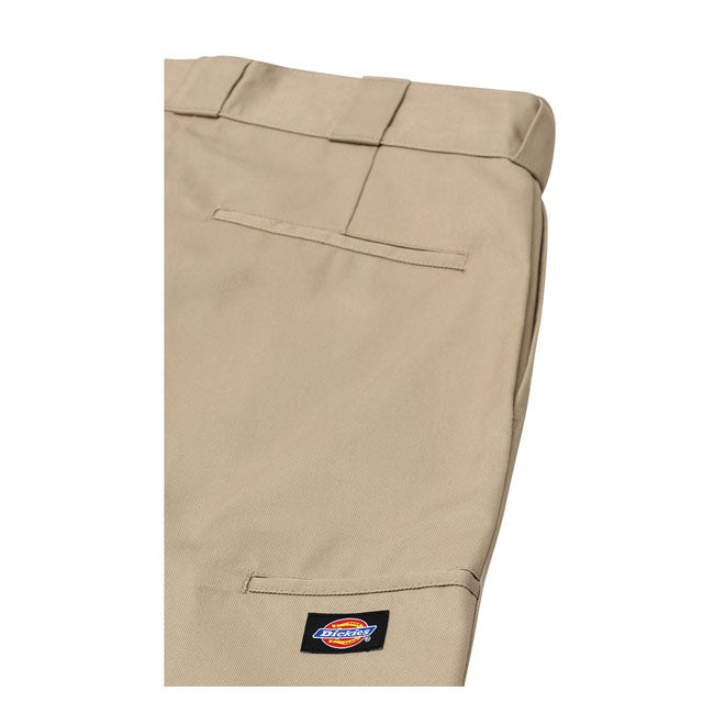 Dickies Double Knee Trouser Khaki - FREE UK Shipping, FREE 365 Day Returns | Moto Central