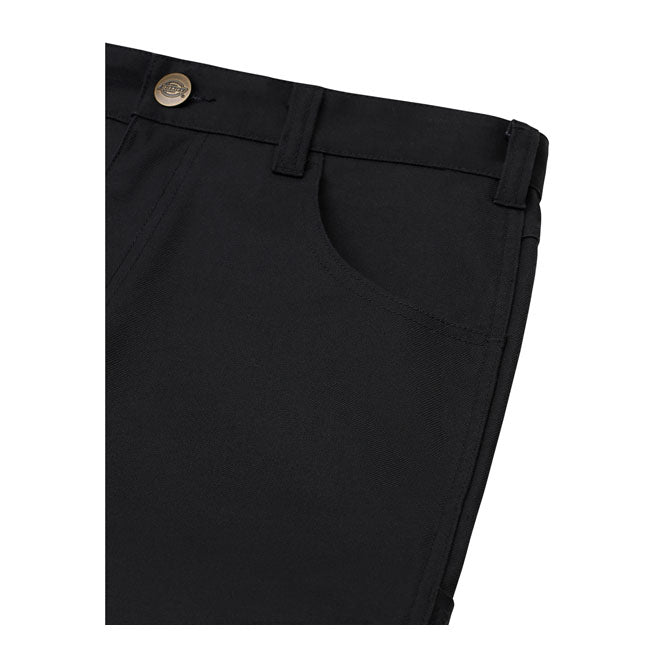 Dickies Fairdale Twill Trouser Black - FREE UK Shipping, FREE 365 Day Returns | Moto Central