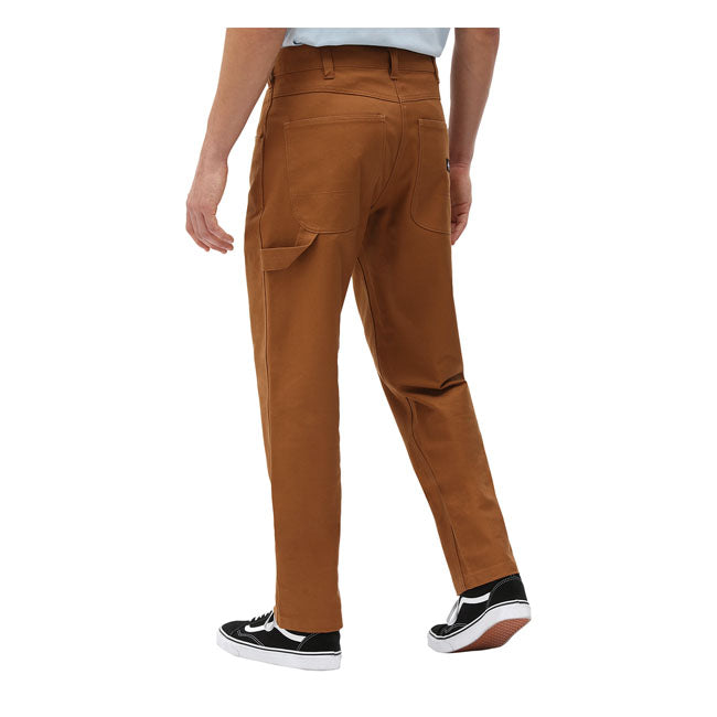 Dickies Fairdale Twill Trouser Brown Duck - FREE UK Shipping, FREE 365 Day Returns | Moto Central