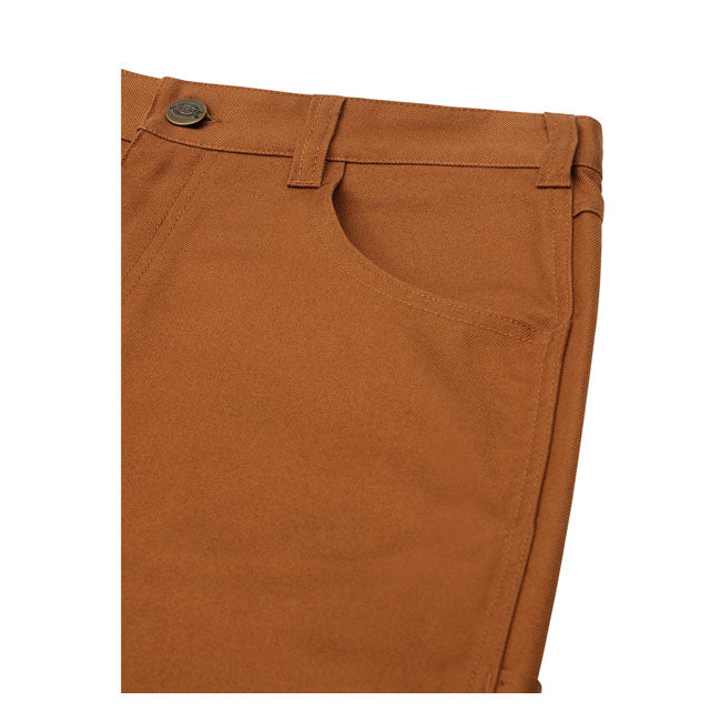 Dickies Fairdale Twill Trouser Brown Duck - FREE UK Shipping, FREE 365 Day Returns | Moto Central