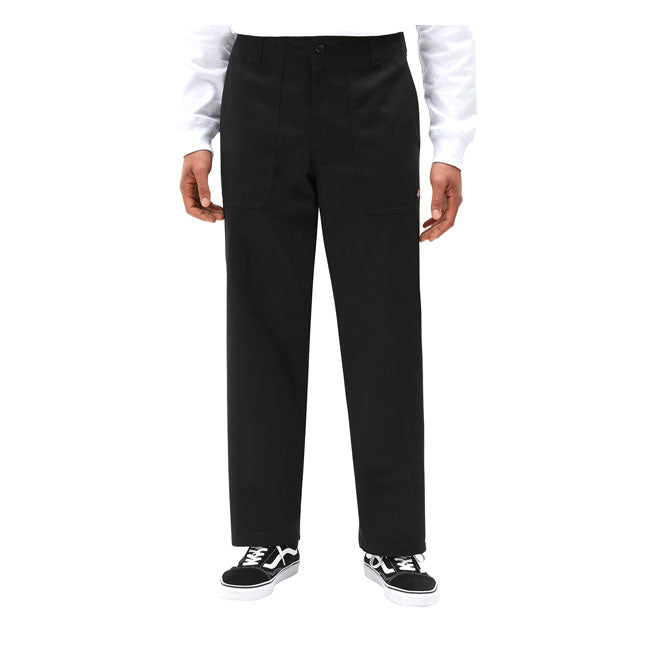 Dickies Funkley Trouser Black - FREE UK Shipping, FREE 365 Day Returns | Moto Central