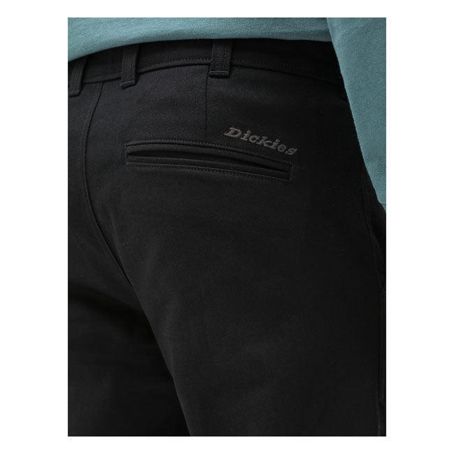 Dickies Sherburn Trouser Black - FREE UK Shipping, FREE 365 Day Returns | Moto Central