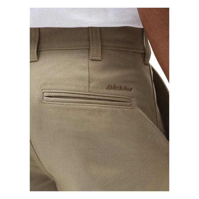 Dickies Sherburn Trouser Khaki - FREE UK Shipping, FREE 365 Day Returns | Moto Central