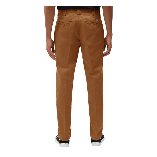 Dickies Slim Fit Work Trouser Brown Duck - FREE UK Shipping, FREE 365 Day Returns | Moto Central