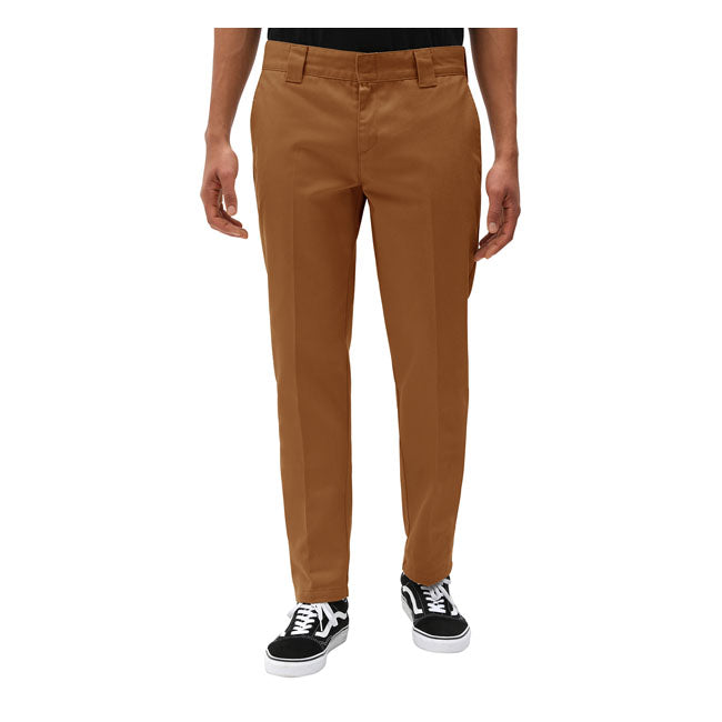 Dickies Slim Fit Work Trouser Brown Duck - FREE UK Shipping, FREE 365 Day Returns | Moto Central