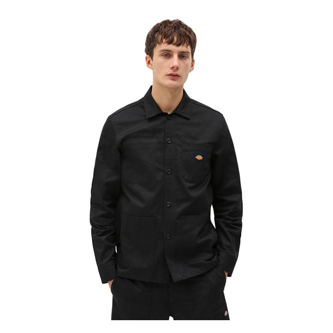 Dickies Funkley Shirt Black - FREE UK Shipping, FREE 365 Day Returns | Moto Central