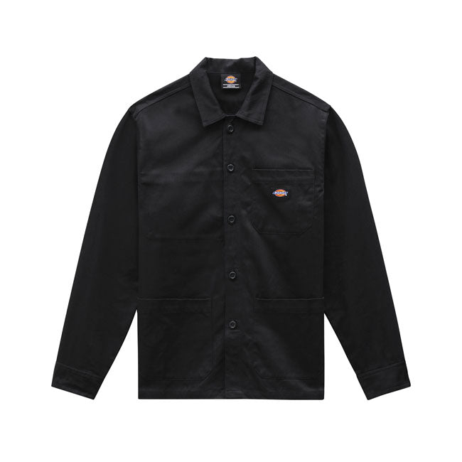 Dickies Funkley Shirt Black - FREE UK Shipping, FREE 365 Day Returns | Moto Central