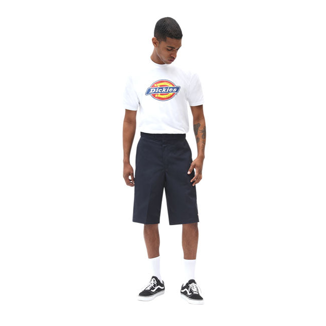 Dickies 13 Inch Multi Pocket Work Shorts Dark Navy - FREE UK Shipping, FREE 365 Day Returns | Moto Central