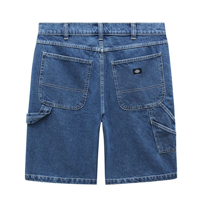 Dickies Garyville Denim Shorts Classic Blue - FREE UK Shipping, FREE 365 Day Returns | Moto Central