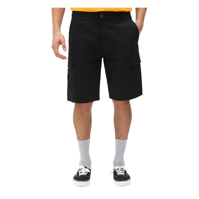 Dickies Millerville Shorts Black - FREE UK Shipping, FREE 365 Day Returns | Moto Central