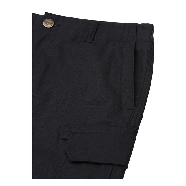 Dickies Millerville Shorts Black - FREE UK Shipping, FREE 365 Day Returns | Moto Central