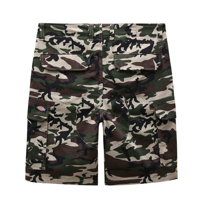 Dickies Millerville Shorts Camouflage - FREE UK Shipping, FREE 365 Day Returns | Moto Central