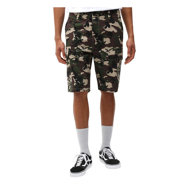 Dickies Millerville Shorts Camouflage - FREE UK Shipping, FREE 365 Day Returns | Moto Central