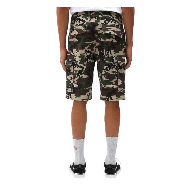 Dickies Millerville Shorts Camouflage - FREE UK Shipping, FREE 365 Day Returns | Moto Central