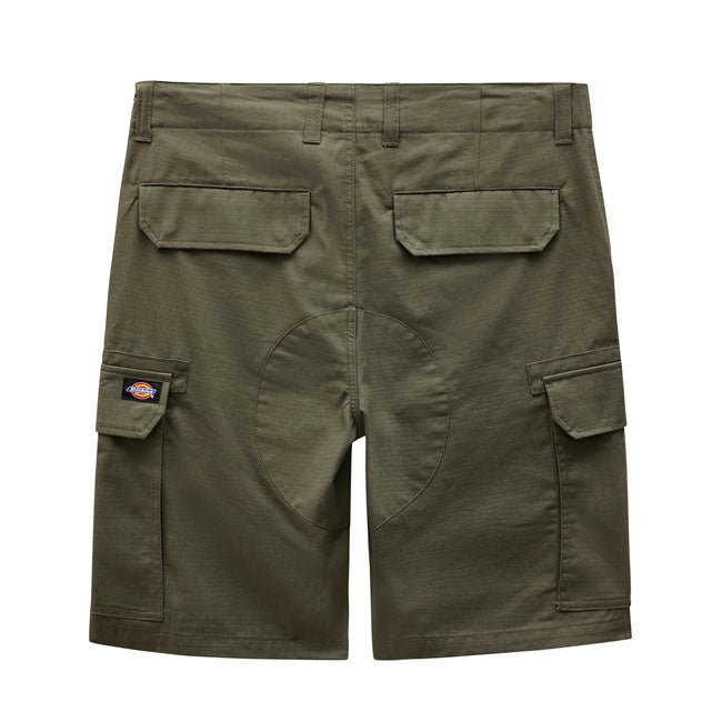 Dickies Millerville Shorts Military Green - FREE UK Shipping, FREE 365 Day Returns | Moto Central