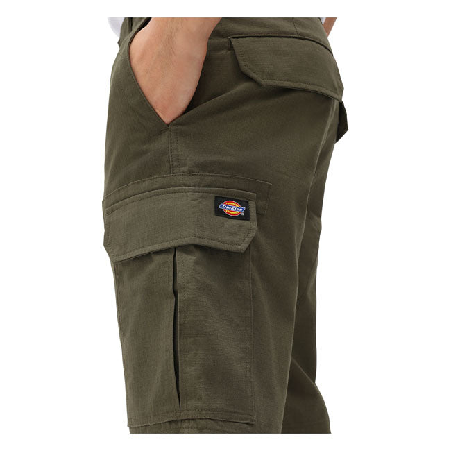 Dickies Millerville Shorts Military Green - FREE UK Shipping, FREE 365 Day Returns | Moto Central