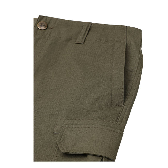 Dickies Millerville Shorts Military Green - FREE UK Shipping, FREE 365 Day Returns | Moto Central