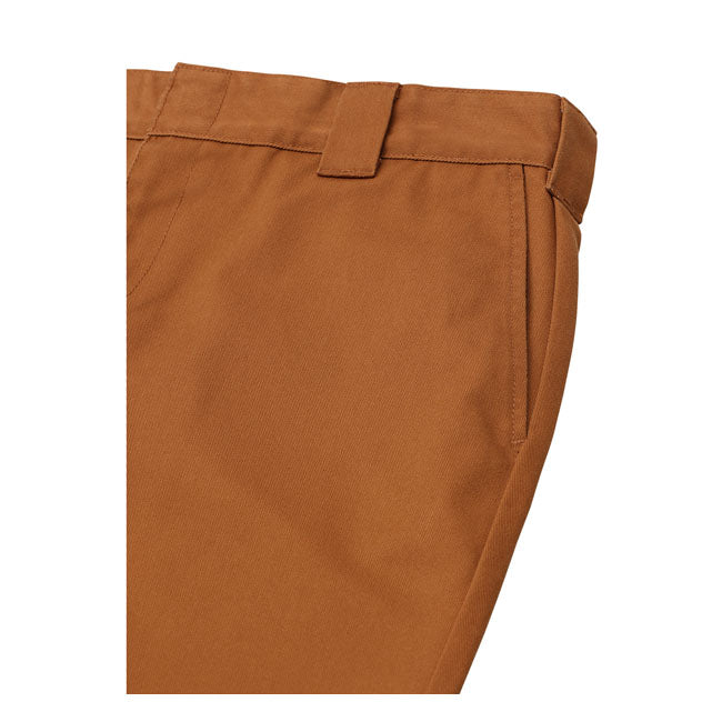 Dickies Slim Fit Shorts Brown Duck - FREE UK Shipping, FREE 365 Day Returns | Moto Central