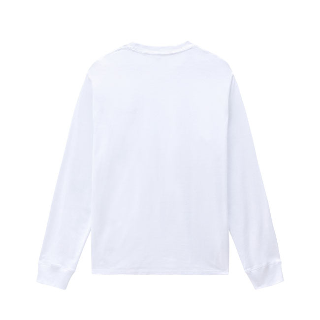 Dickies Loretto Long Sleeves T-Shirt White - FREE UK Shipping, FREE 365 Day Returns | Moto Central