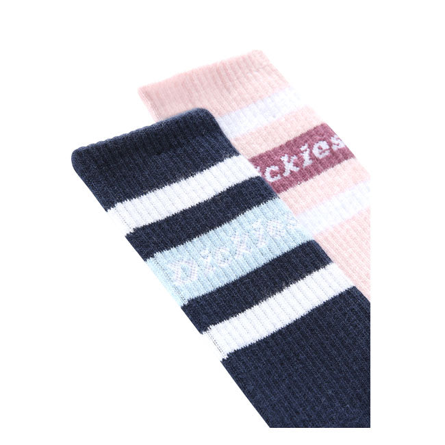 Dickies Genola Socks Navy Blue  - FREE UK Delivery - Moto Central