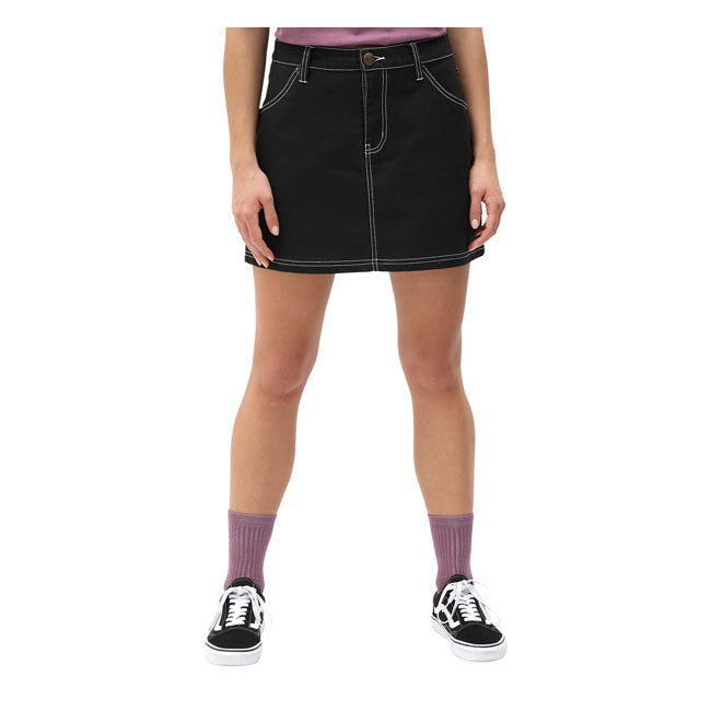 Dickies Jeffers Ladies Skirt Black