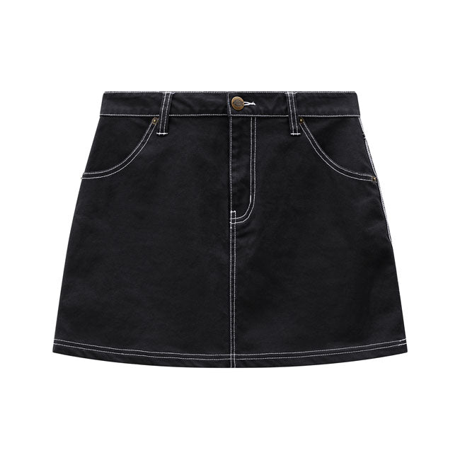 Dickies Jeffers Ladies Skirt Black