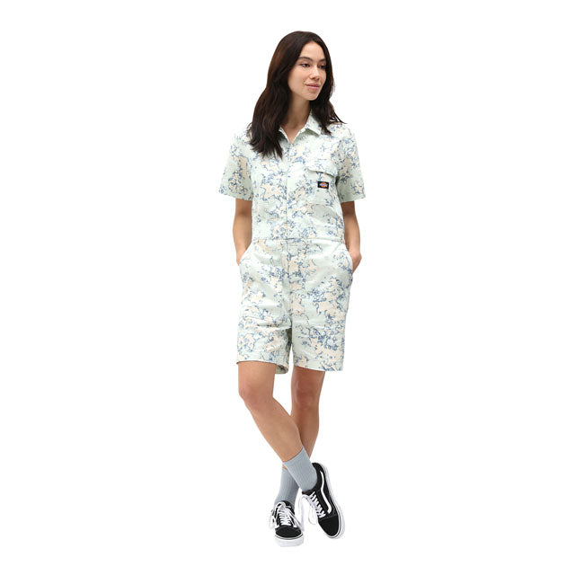 Dickies Sunburg Ladies Shortall Fog Blue