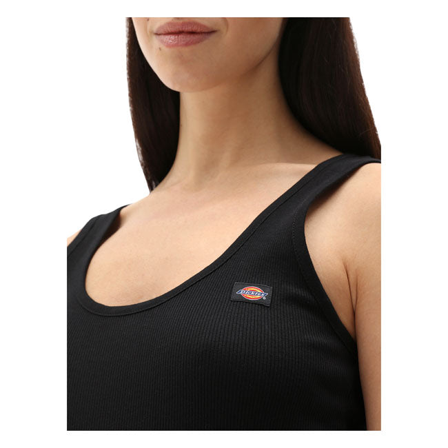 Dickies Mapleton Ladies Top Black - FREE UK Shipping, FREE 365 Day Returns | Moto Central