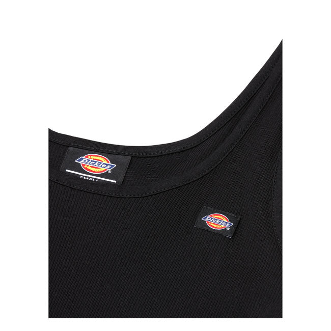 Dickies Mapleton Ladies Top Black - FREE UK Shipping, FREE 365 Day Returns | Moto Central