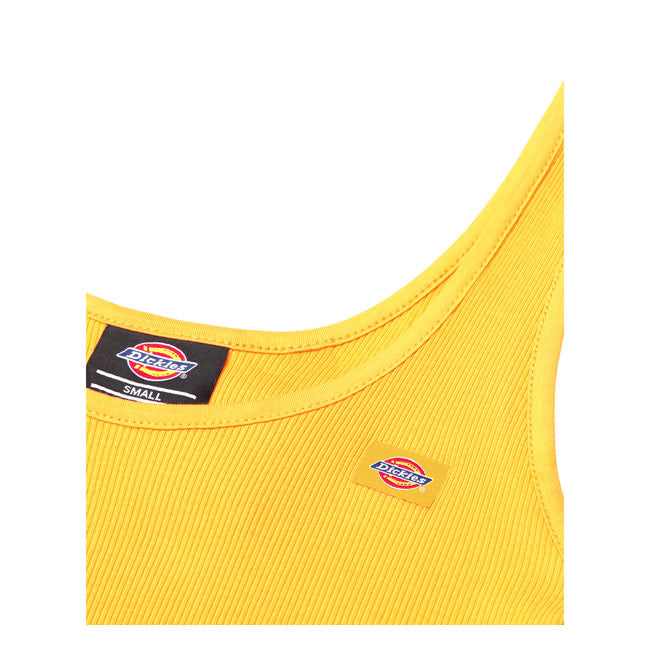 Dickies Mapleton Ladies Top Cadnium Yellow - FREE UK Shipping, FREE 365 Day Returns | Moto Central