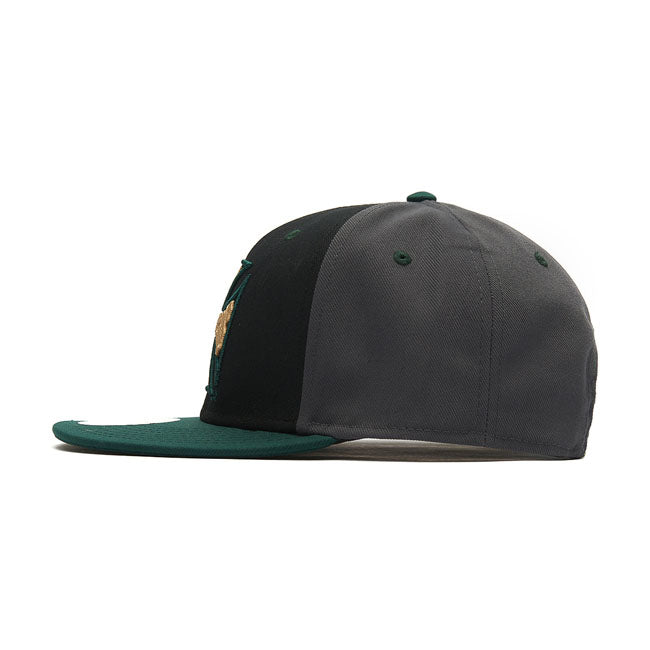 West Coast Choppers OG Classic Snapback Cap Grey / Green / Black - FREE UK Shipping, FREE 365 Day Returns | Moto Central