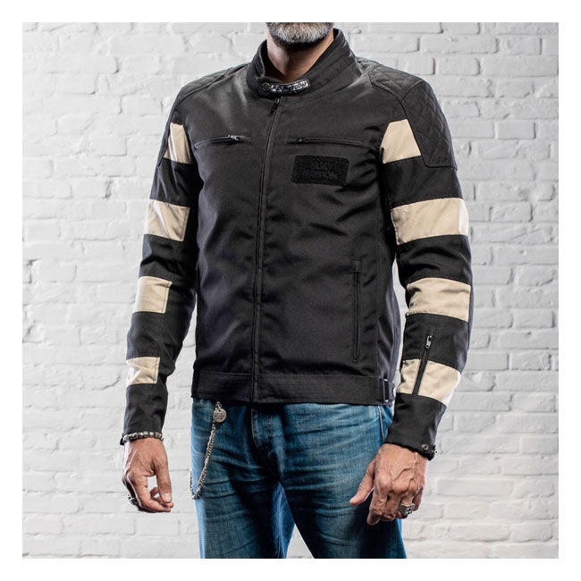 Holy Freedom Prison Jacket Black / Off White - FREE UK Shipping, FREE 365 Day Returns | Moto Central