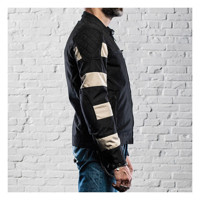 Holy Freedom Prison Jacket Black / Off White - FREE UK Shipping, FREE 365 Day Returns | Moto Central