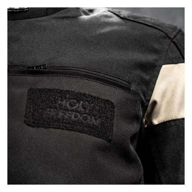 Holy Freedom Prison Jacket Black / Off White - FREE UK Shipping, FREE 365 Day Returns | Moto Central